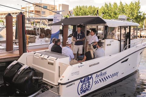 The team at Avikus, part of the giant shipping group Hyundai HD, were the first to demonstrate fully autonomous pilotage. The HiNAS 2.0 solution has already been proven on a trans-Atlantic voyage and is also available for small leisure craf
