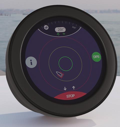 Belgium-based Dockmate has recently won an award for its new dynamic positioning system (DPS). The equipment holds the vessel in an exact location despite wind, waves and current. DPS has the potential to allow leisure craft to use umbilicals from offshore windfarms to recharge on passage, a facility already used by DPS-equipped service vessels