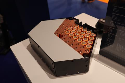 Raeon can produce a working prototype in 12 weeks, with access to any preferred voltage and any chosen chemistry. The company adapts the configuration to the application. This battery has been developed for a robotic submersible drone