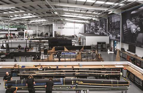 SailGP Technologies’ impressive Southampton facility