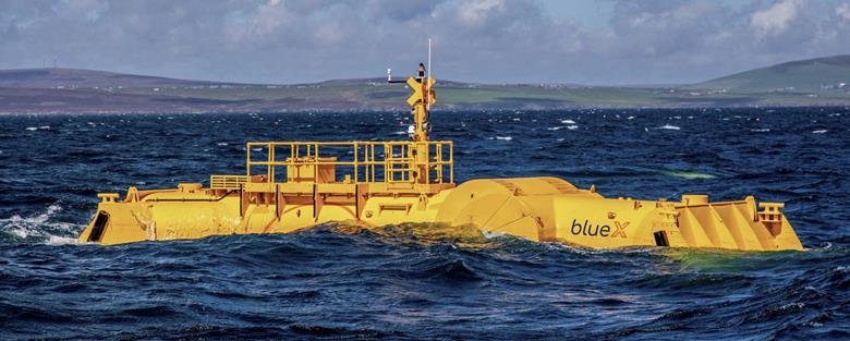 Mocean Energy’s Blue X wave energy generator